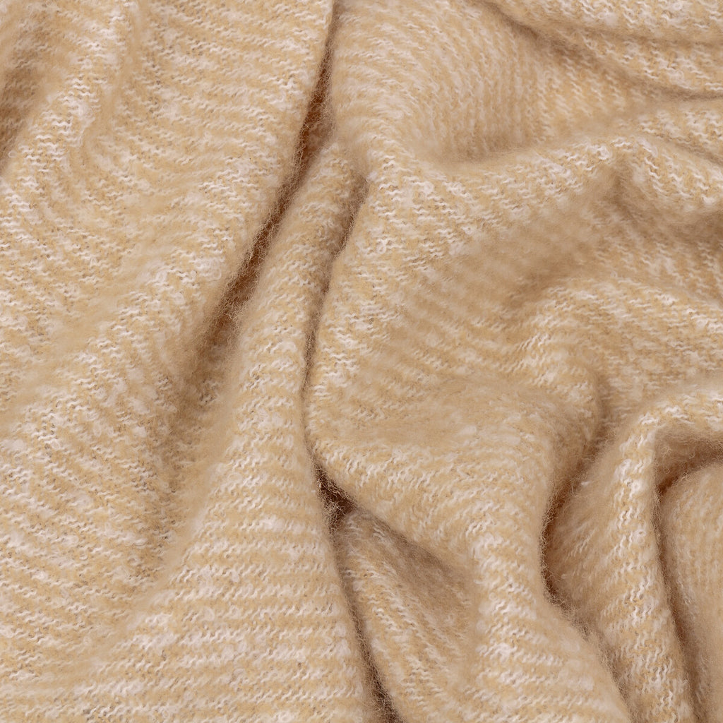 Isla Woven Tasselled Throw Natural by Wylder