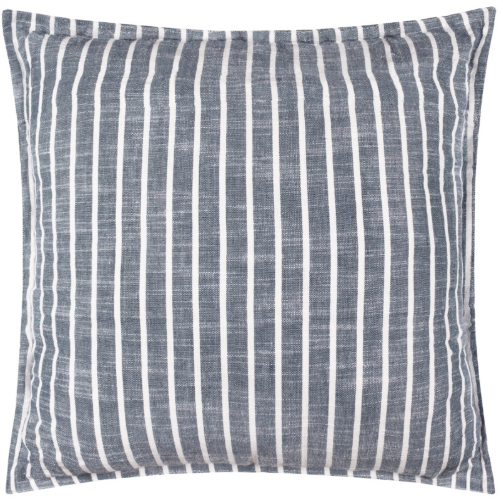 Hessle Stripe Outdoor Cushion - Navy by Yard