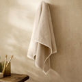 Hebden Textured Waffle Bath Towel Stone - 70x130cm by Yard
