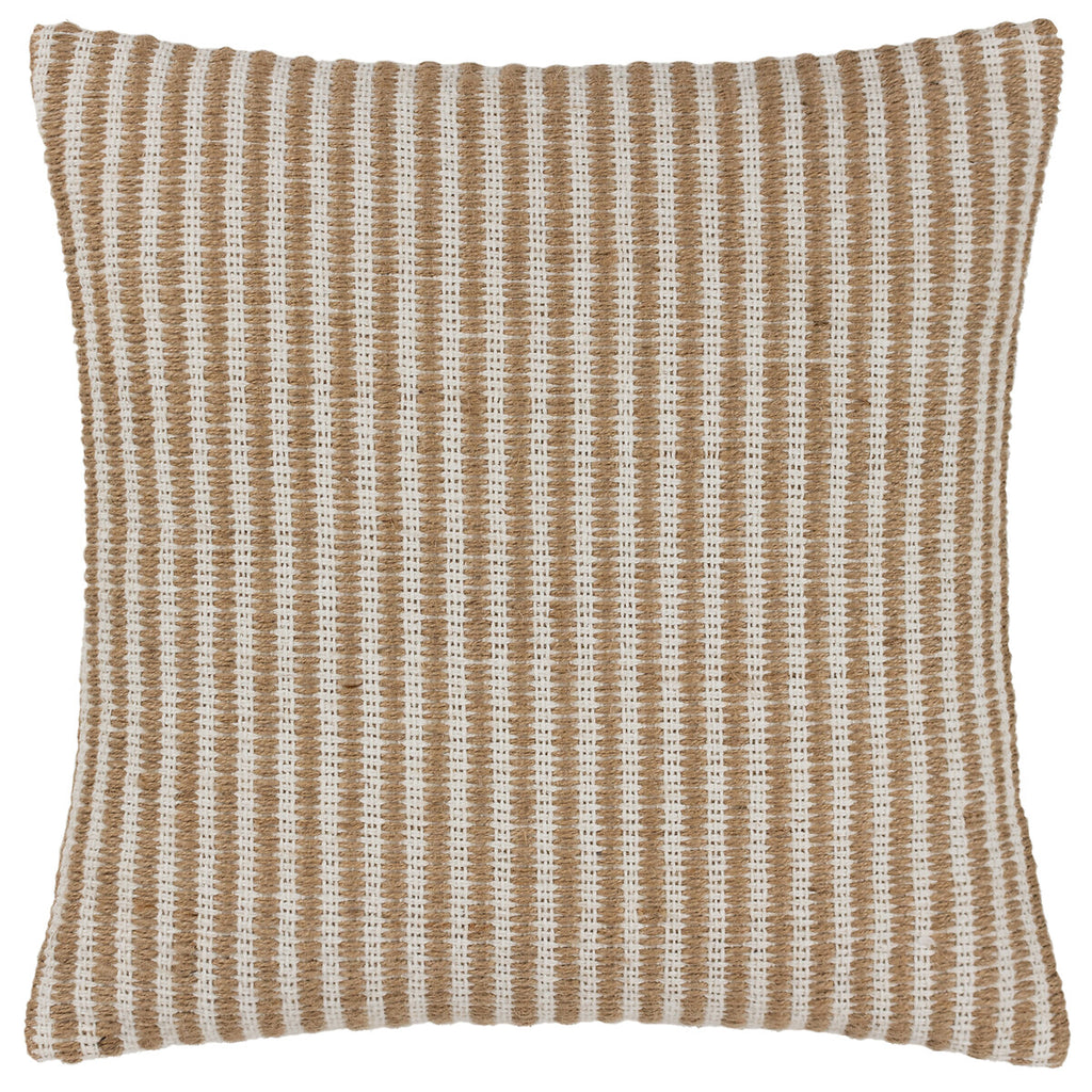 Organik Stripe Cushion Natural by Yard