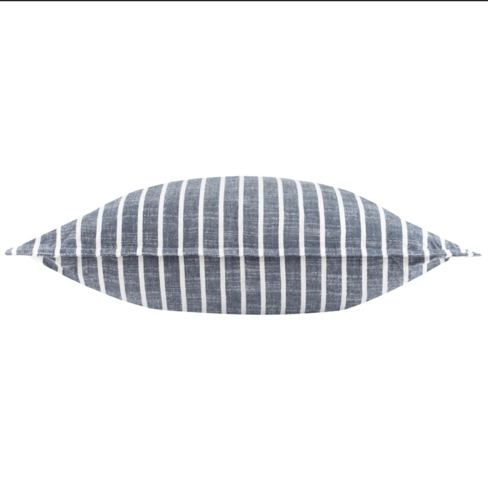 Hessle Stripe Outdoor Cushion - Navy by Yard