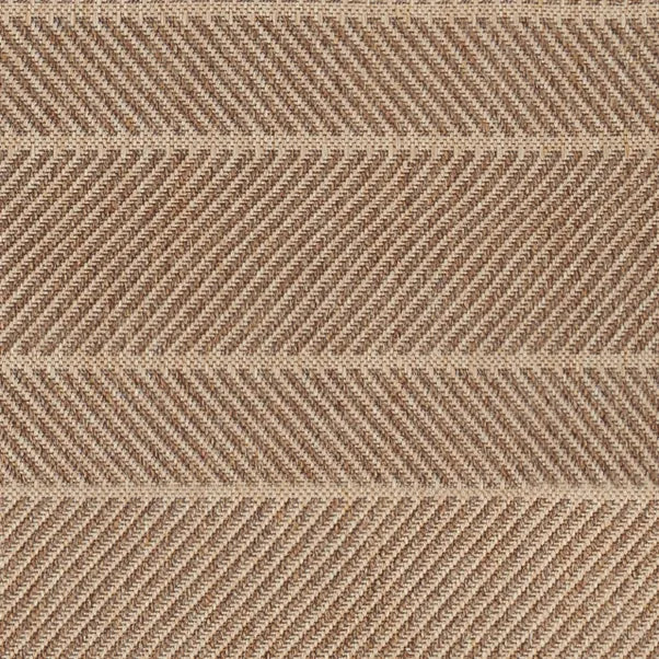 Pentle Jute Effect Indoor/Outdoor Rug Natural 120x170cm by Yard