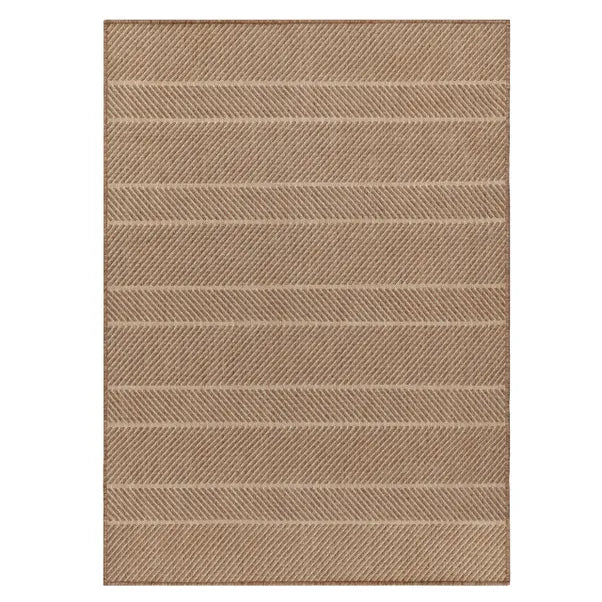 Pentle Jute Effect Indoor/Outdoor Rug Natural 120x170cm by Yard