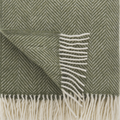 Herringbone Pure Wool Throw