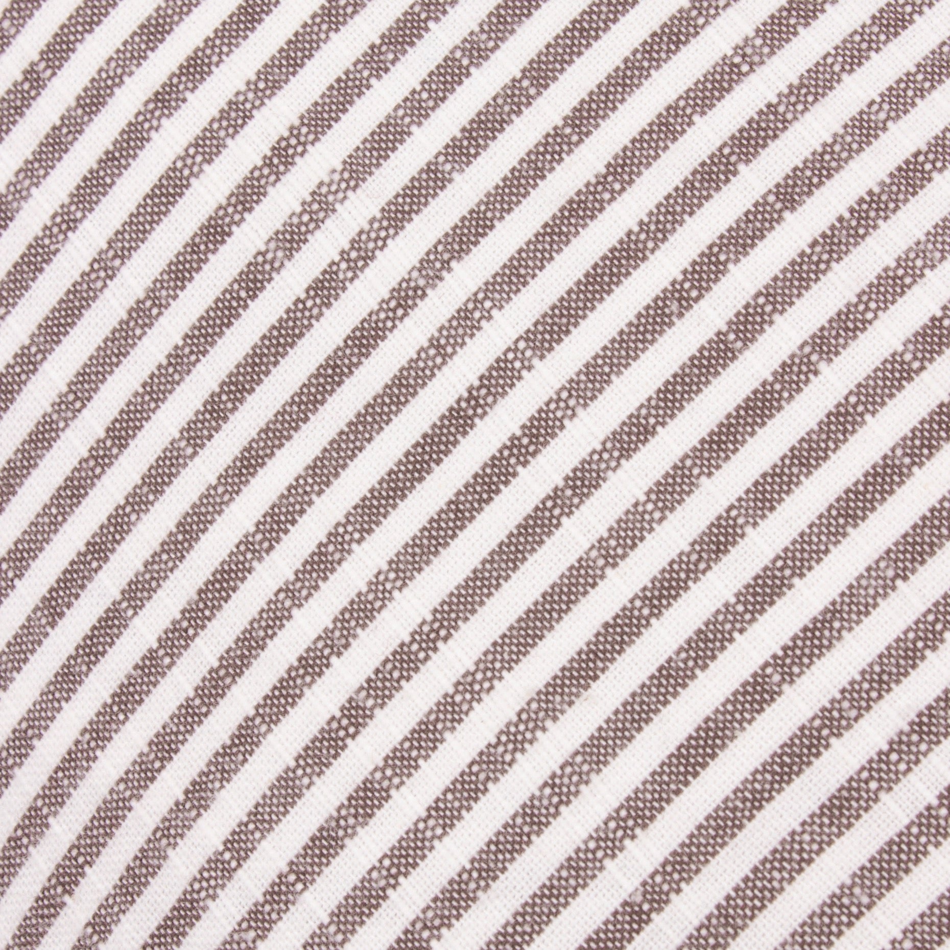 Truro Striped Cotton Cushion Chocolate by Yard
