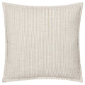 Truro Stripe Reversible Feather Filled Cushion Natural by Yard