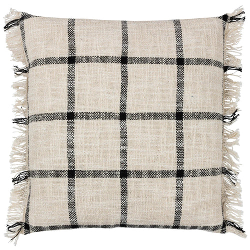 Beni Cushion Natural/Black by Yard