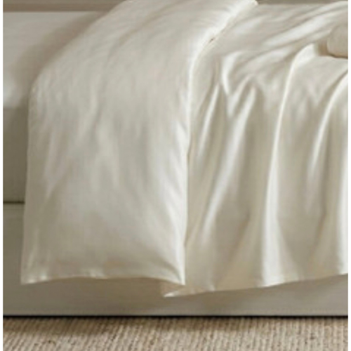 100% Natural Bamboo Duvet Cover Set — Fresh White