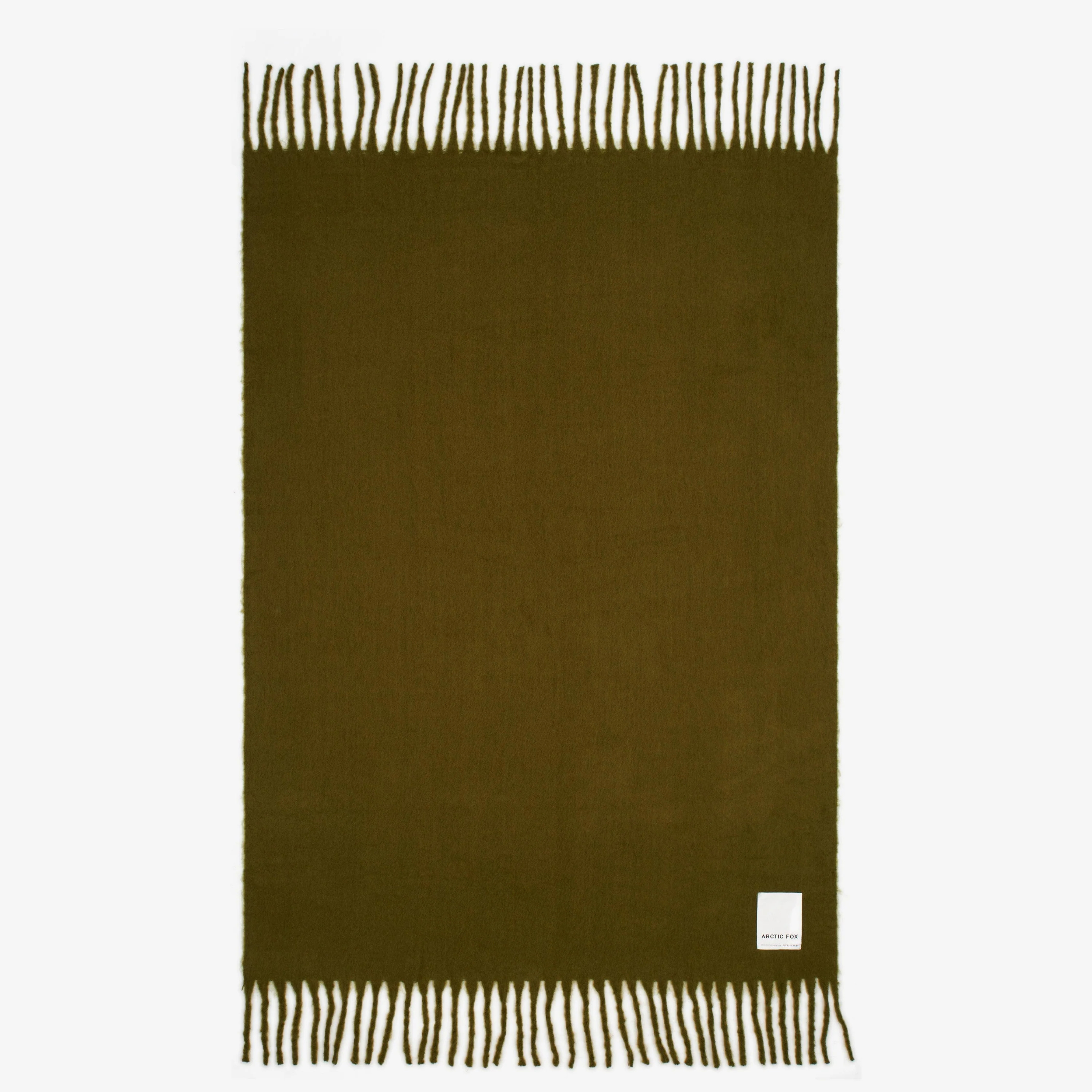 The Reykjavik Throw - 100% Recycled - Sea Kelp by Arctic Fox