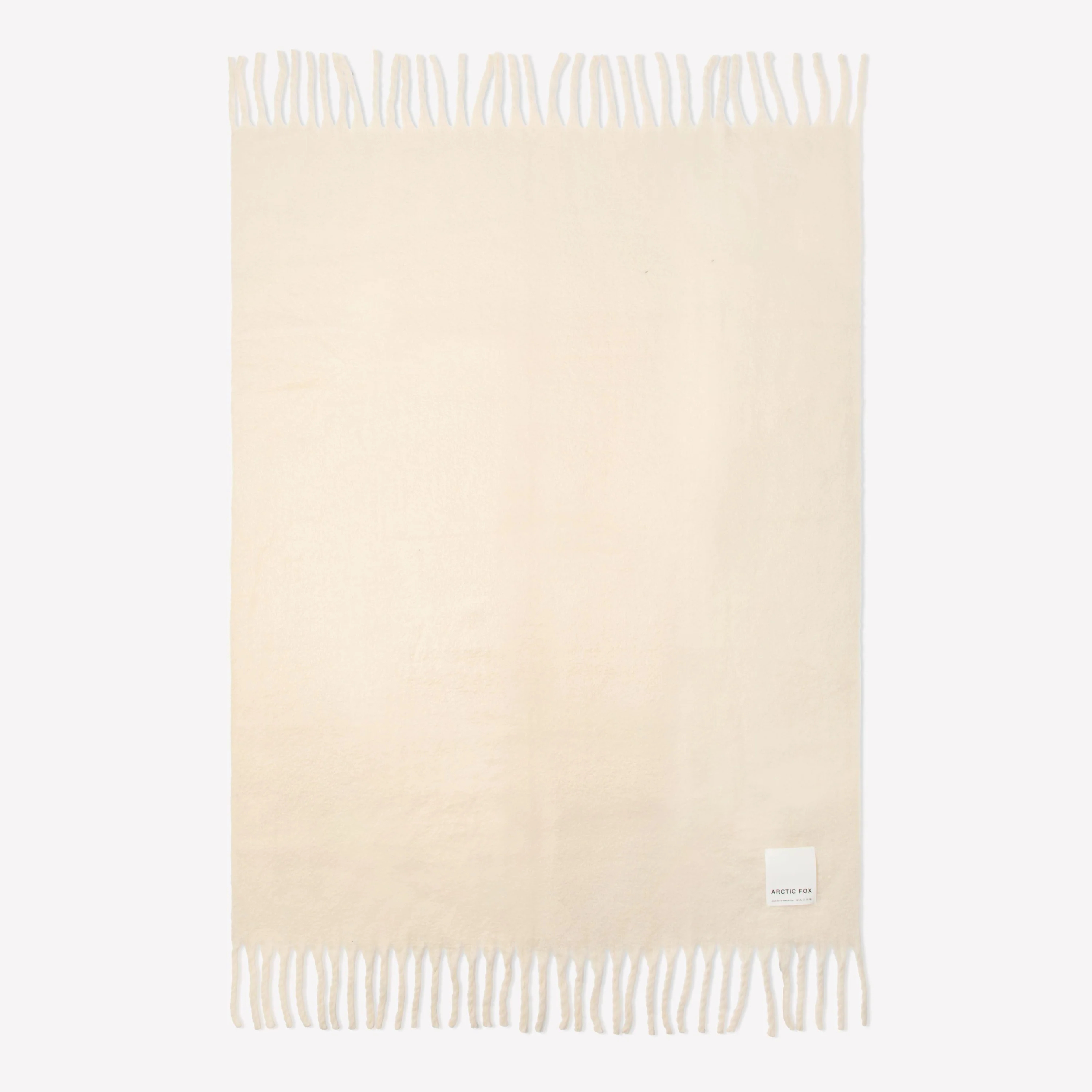 The Reykjavik Throw - 100% Recycled - Pebble Beige by Arctic Fox